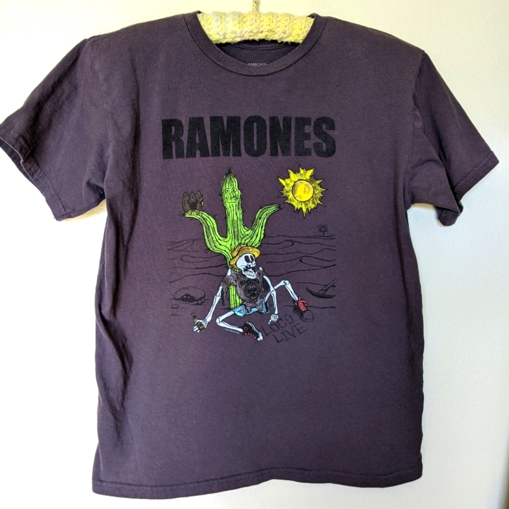 Ramones Loco Live band t-shirt